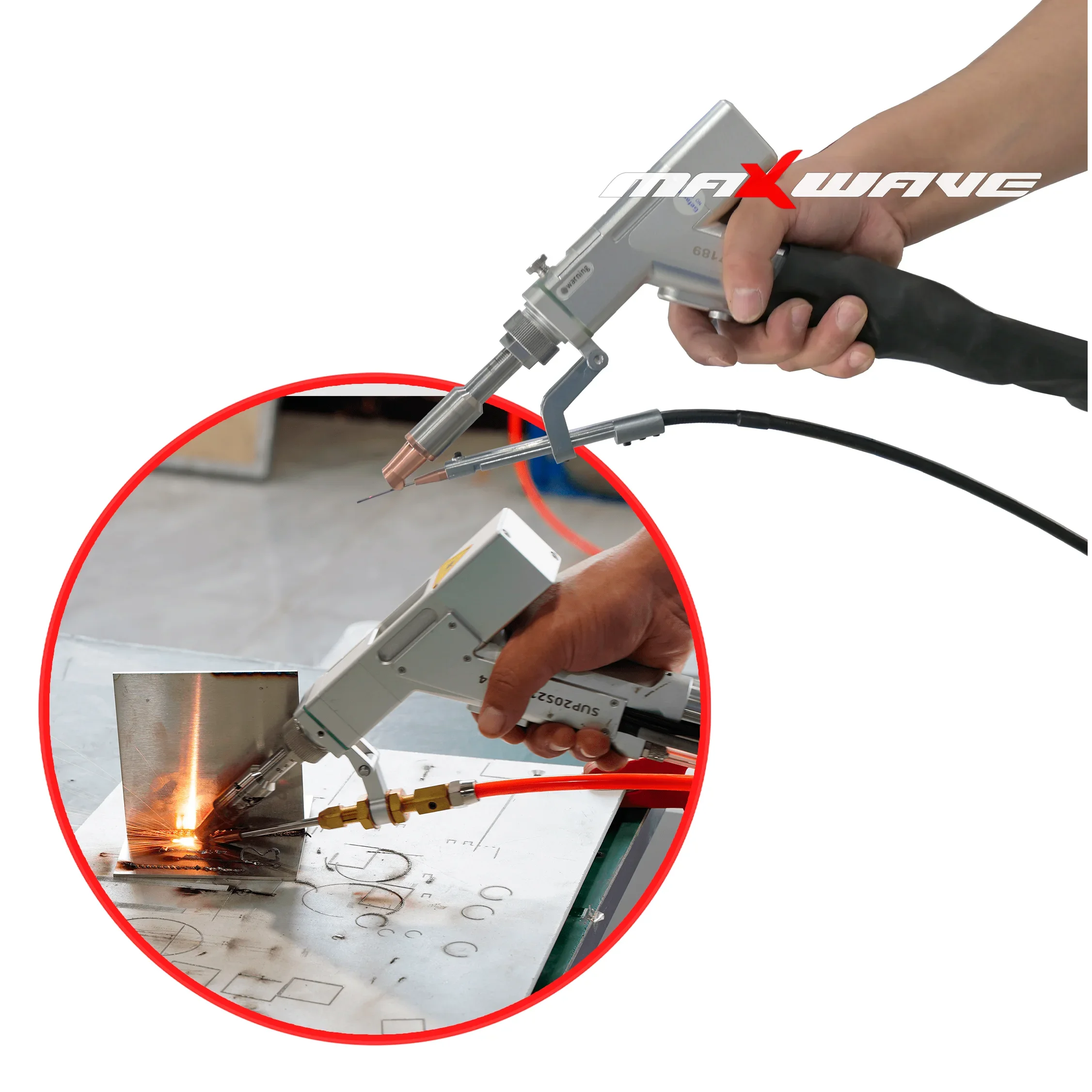 Laser Welding Machine 4 in 1 Handheld Metal Fiber Welder GW Laser Cutter Rust Cleaning Machine Remover 1000W 1500W 2000W Factory