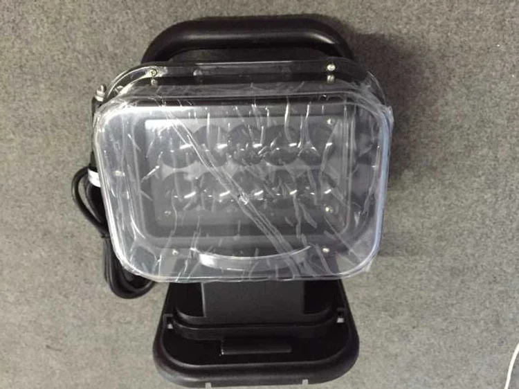 July003 Marine Rescue Vehicle Mounted Remote Control Search Light Spotlight Floodlight 50 W Super Bright Portable LED Searchligh