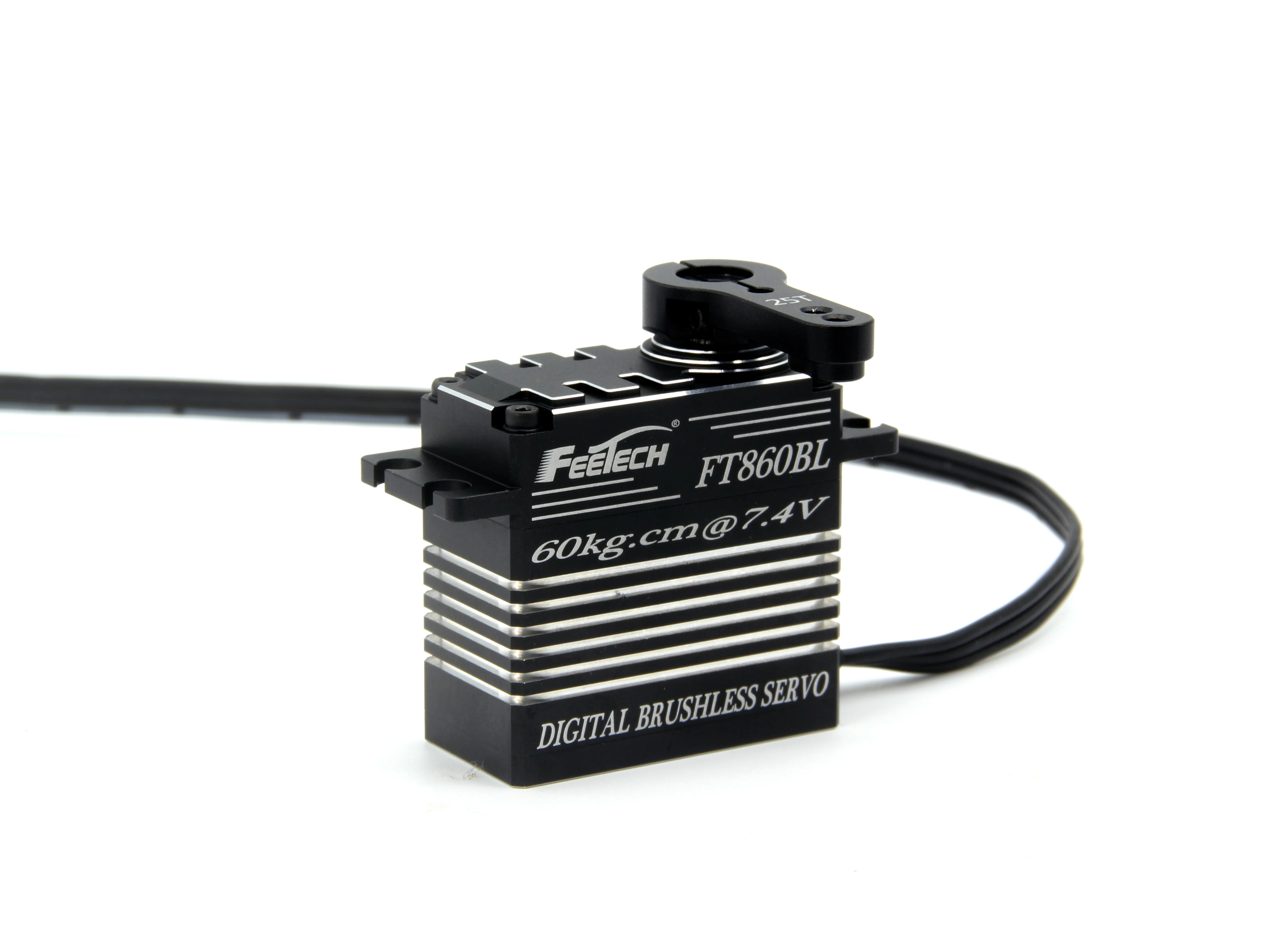 Encodeur magnétique Servo FT860BL HV 8.4V 65kg couple élevé 0.1sec/60 °   Servo numérique sans balais tout métal à grande vitesse pour modèles RC