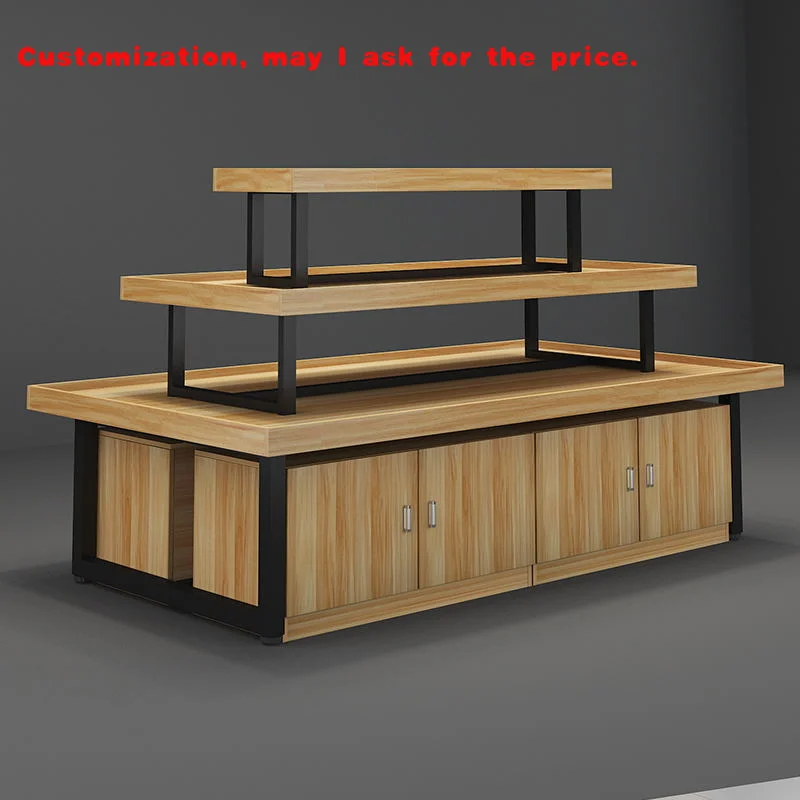

custom.Hot Selling Multipurpose Store Stand Boutique Soild Wooden Stand Display