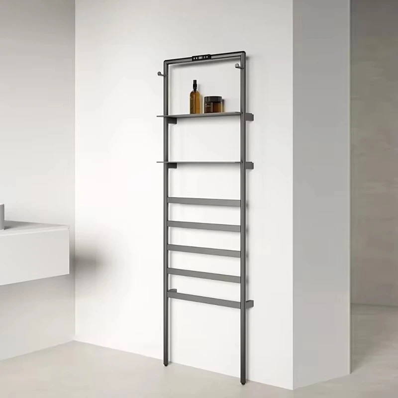 Bathroom Apartment Hotel Multifunctional Lightweight Luxury Wall Mounted Heated Towel Rack with Heater