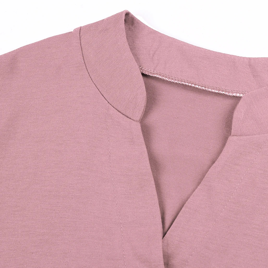 Frauen Mutterschaft Langarm Einfarbig Stillen Tops T-shirt Für Stillen – Detail 7