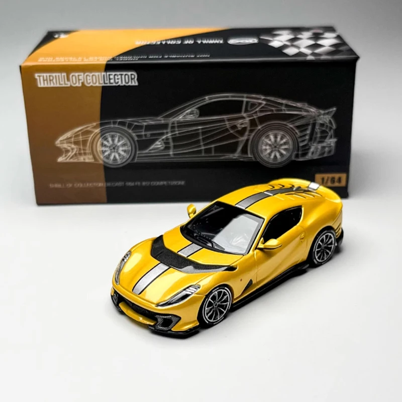

TOC литой под давлением масштаб 1:64 812C автомобильный сплав имитация модели автомобиля сувениры коллекция подарок орнамент дисплей