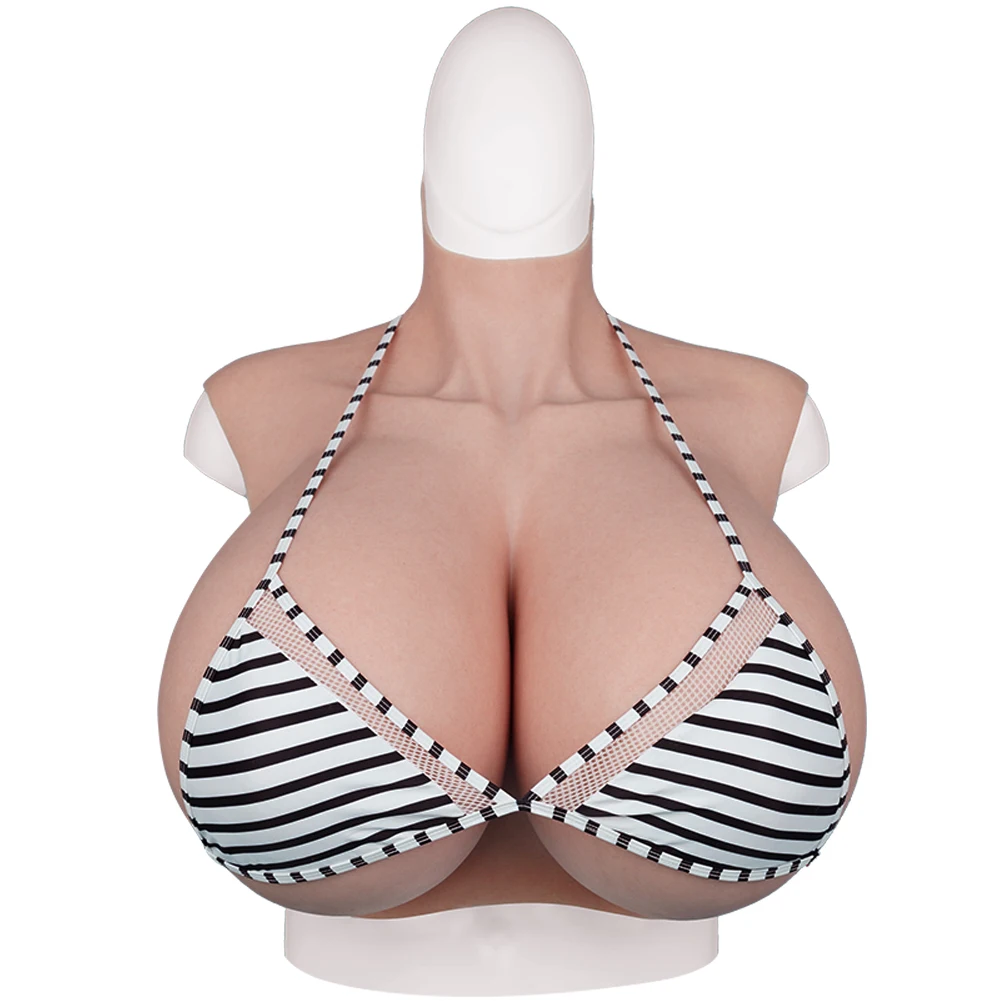 Eyung Body Men Silicone Cosplay Silicone Breast Forms Cross-Dressing Drag Queen Fake Breasts Z S Cup Women Silicone Breast male