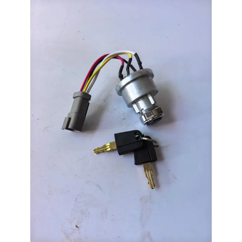 Excavator Accessories for Carters CAT200 312B 307C 320B/C/330D Electric Door Lock Start Ignition Switch