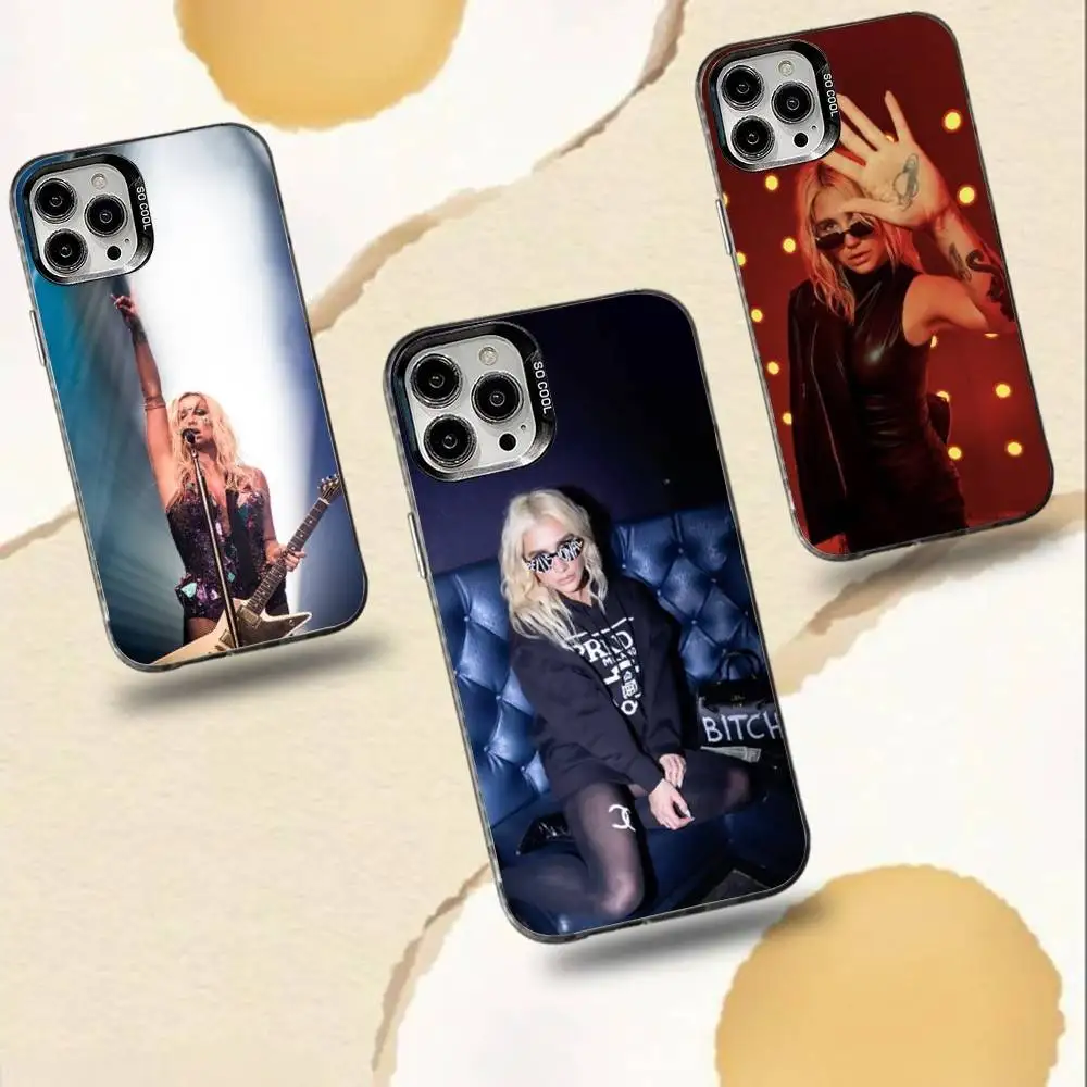 

K-Kesha S-Singer Phone Case For iPhone 16,15,14,13,12,11,Pro,Max,Plus,Mini,XS,SE Anti Fall Black Matte Hard Bumper