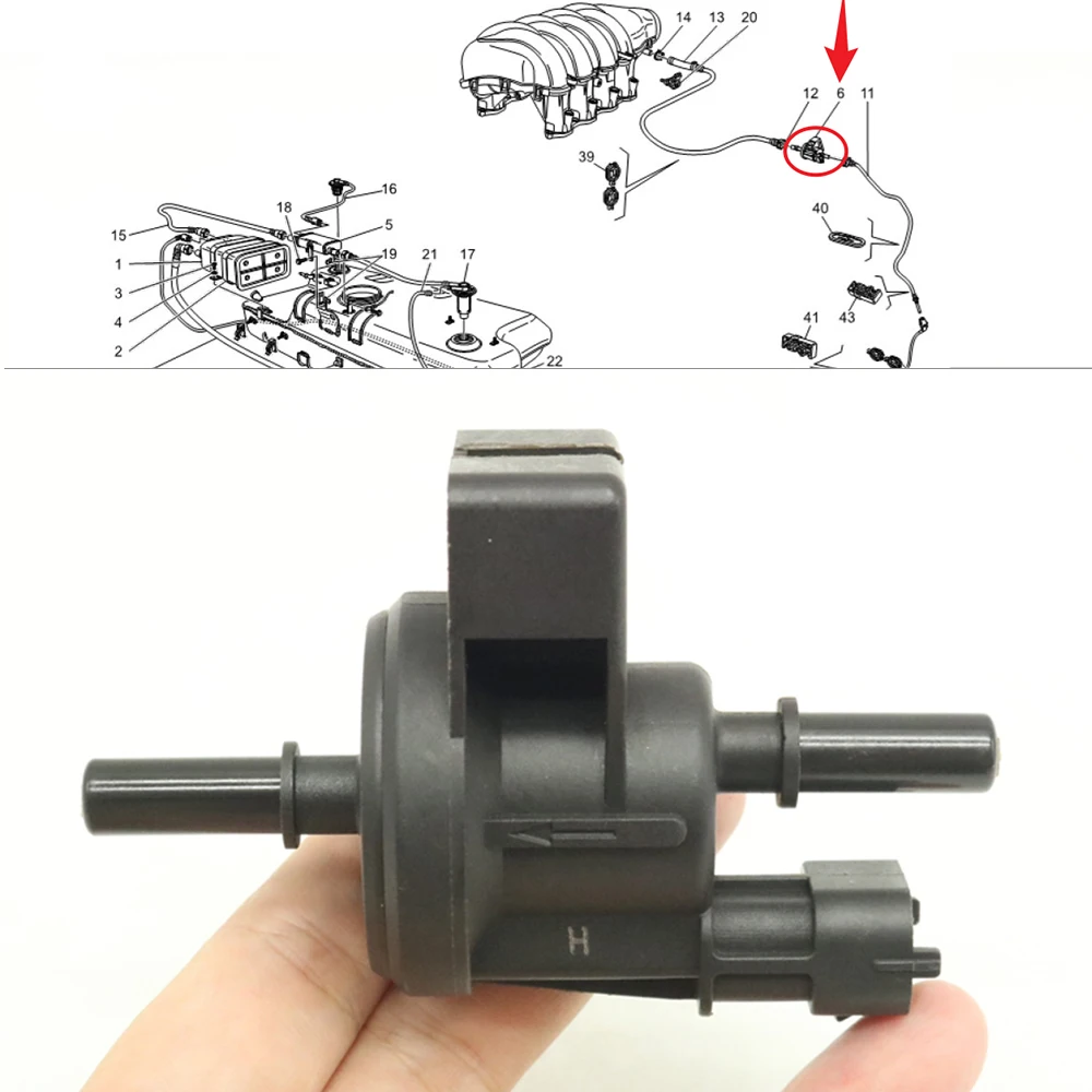 

Для Maserati Quattroporte M139 GranCabrio Ghibli топливный бак вентиляция сапун очистка пара канистра электромагнитный клапан