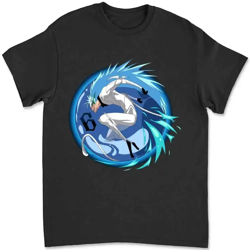 Bleach Number 6 Espada Grimmjow Final Form Pantera Panther Power T-shirt 5STS