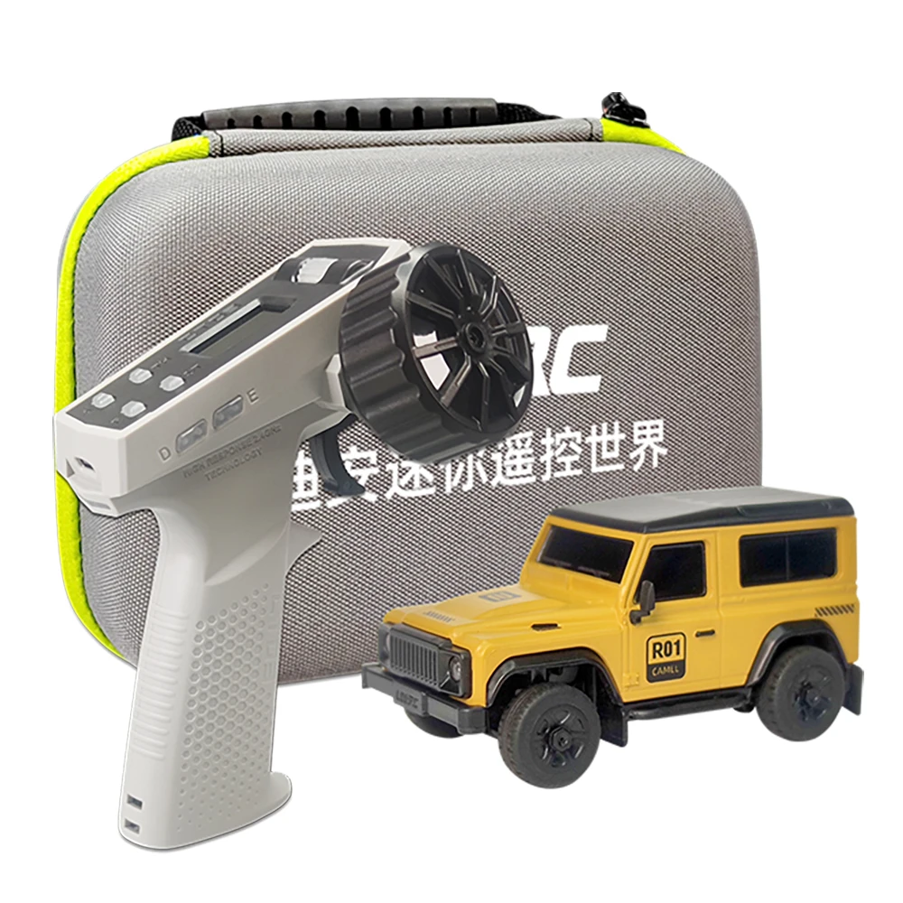 LDARC 1/64 RC Auto R01 RTR SUV 2WD Hobby Modellen Klaar om te racen Mini afstandsbediening Voertuigen Speelgoed voor Kinderen volwassenen jongen geschenken