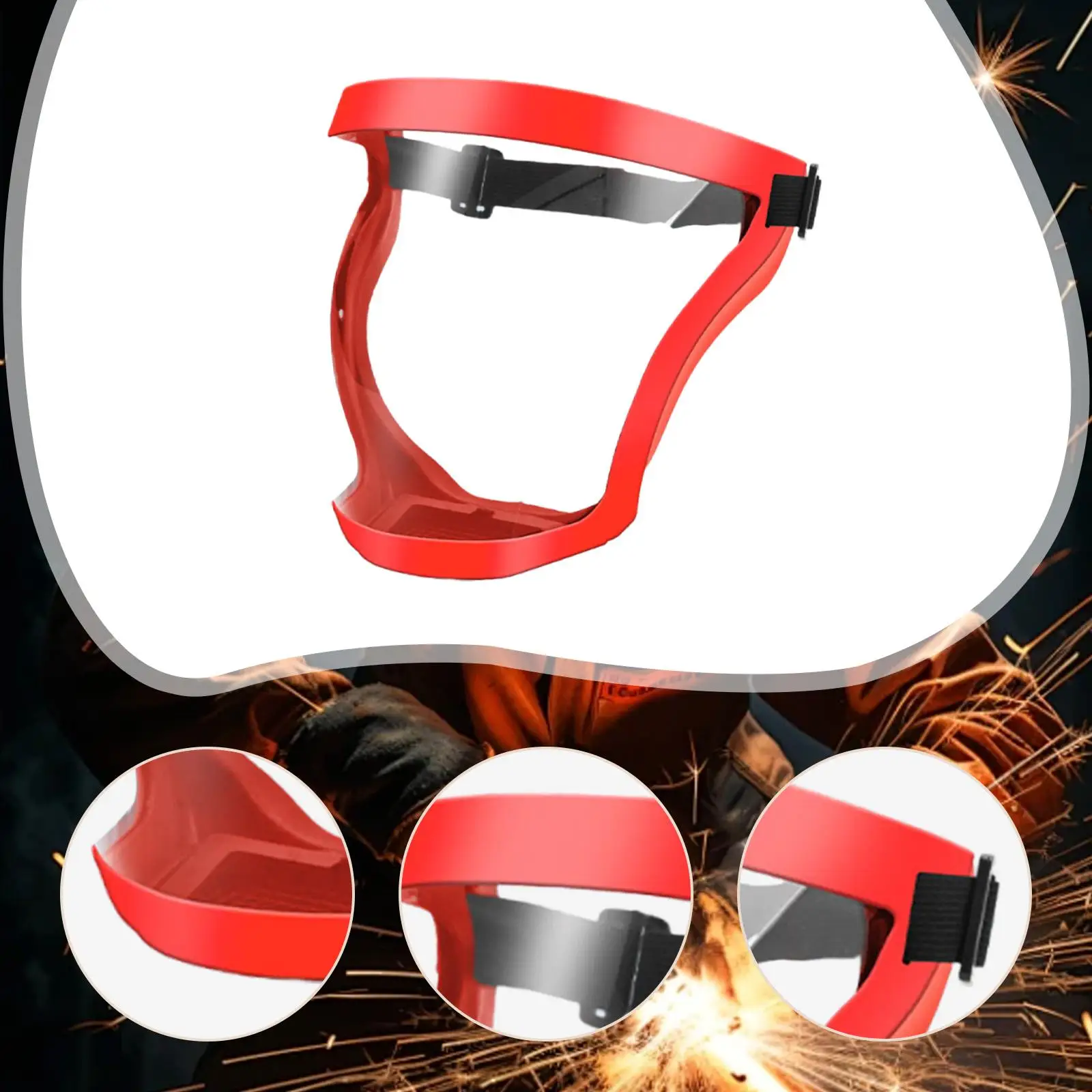 درع الوجه للطحن والقطع لتشذيب الحدائق الصناعية في الهواء الطلق #5
