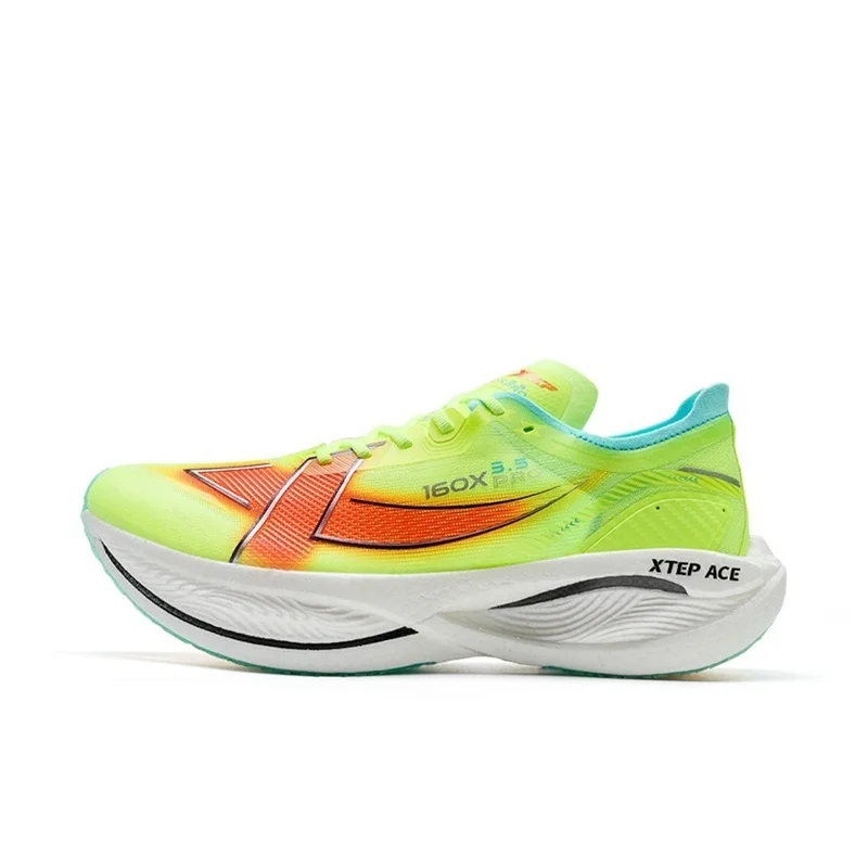 Xtep 160X 3,5 Pro Laufschuhe Professionelle Marathon PB Carbon Platte Sport Schuh Dämpfung Shock Sneakers 976419110084 8