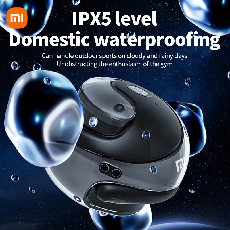 XIAOMI TWS Bluetooth5.4 Wireless Headphone JM13 HiFi Sound Ear Hook Sport Music Earphone IPX5 Waterproof Headset For Android iOS