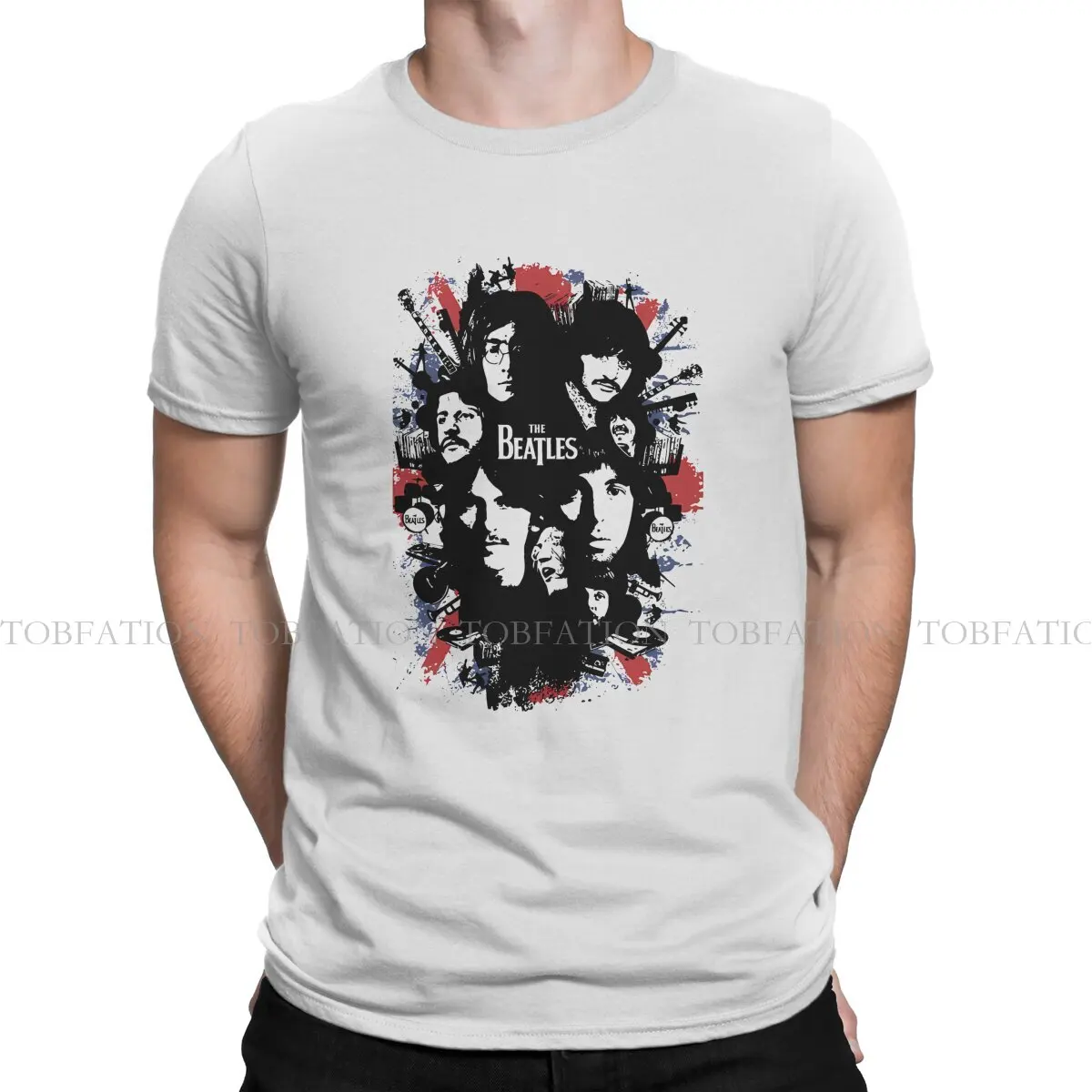 Revolver Sweatshirt Round Collar TShirt The Beatle Fabric Basic T Shirt Men Tops Individuality Big Sale