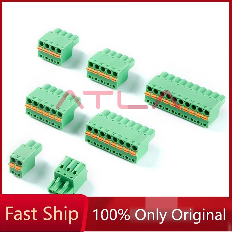 

10 Pieces KF2EDGKD 5.08 - 2P 3P 4P 5P 6P 8P 10P Pluggable Connector Terminal 5.08mm Pitch