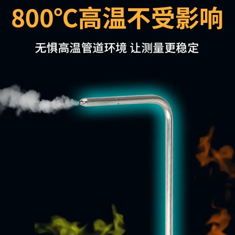 Fan Duct Anemometer Pressure Measuring Instrument Air Temperature Testing Instrument Flow Velocity Meter