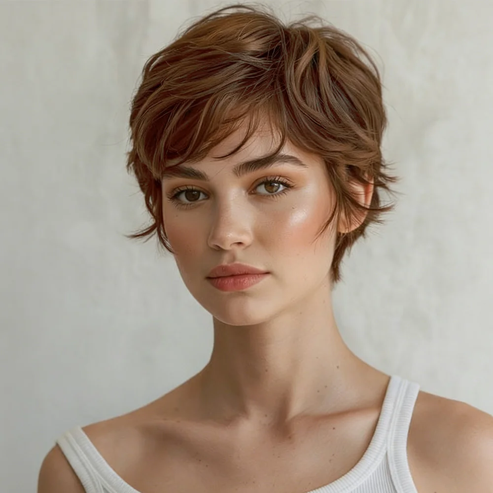 perruque-courte-et-droite-brune-texturee-coupe-pixie-en-cheveux-humains-avec-frange-style-shaggy-degrade-en-cheveux-bresiliens-remy-fabriquee-a-la-machine