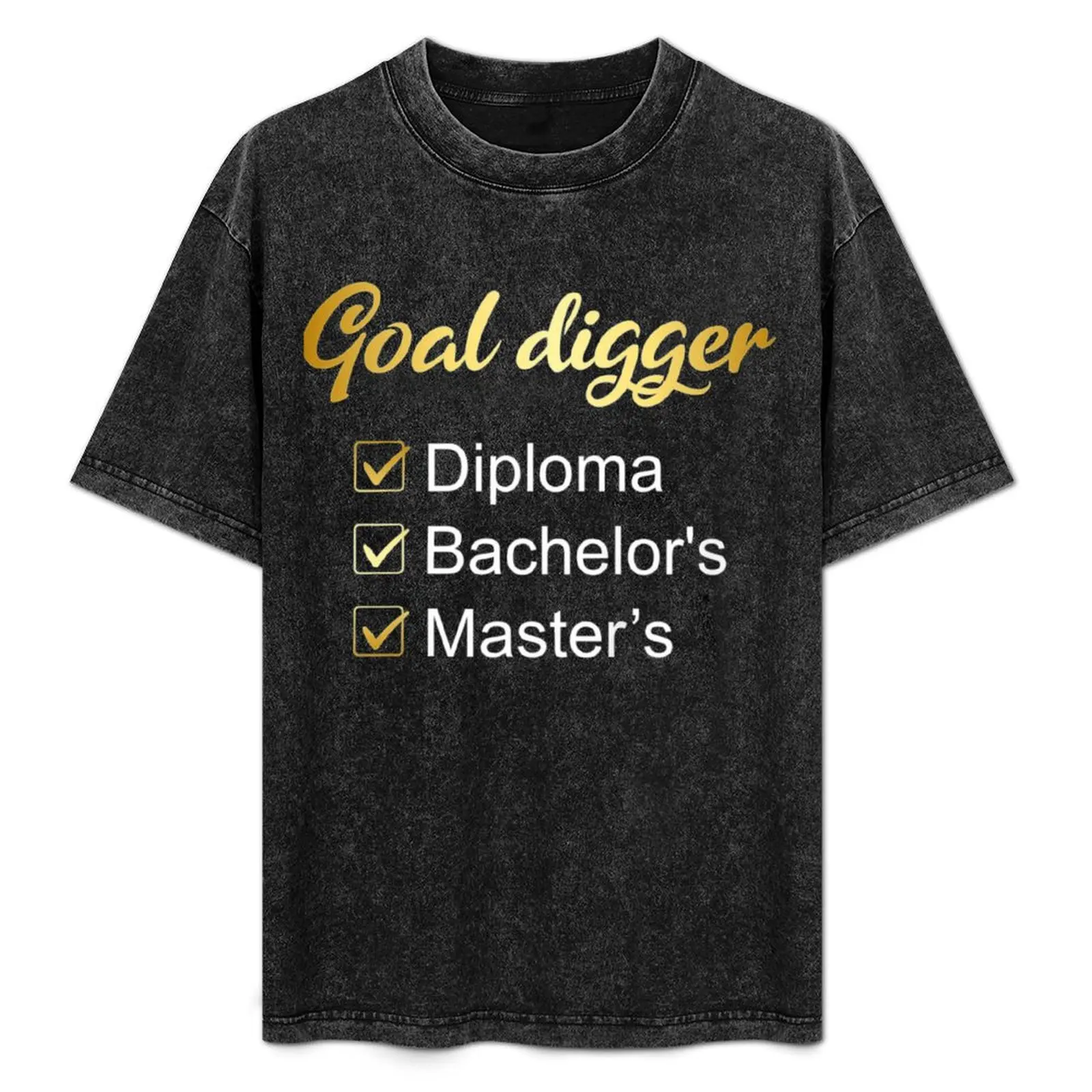 

Goal Digger Pretty Educated African American Women Pride T-Shirt Work Wear Short Sleeve T-Shirt