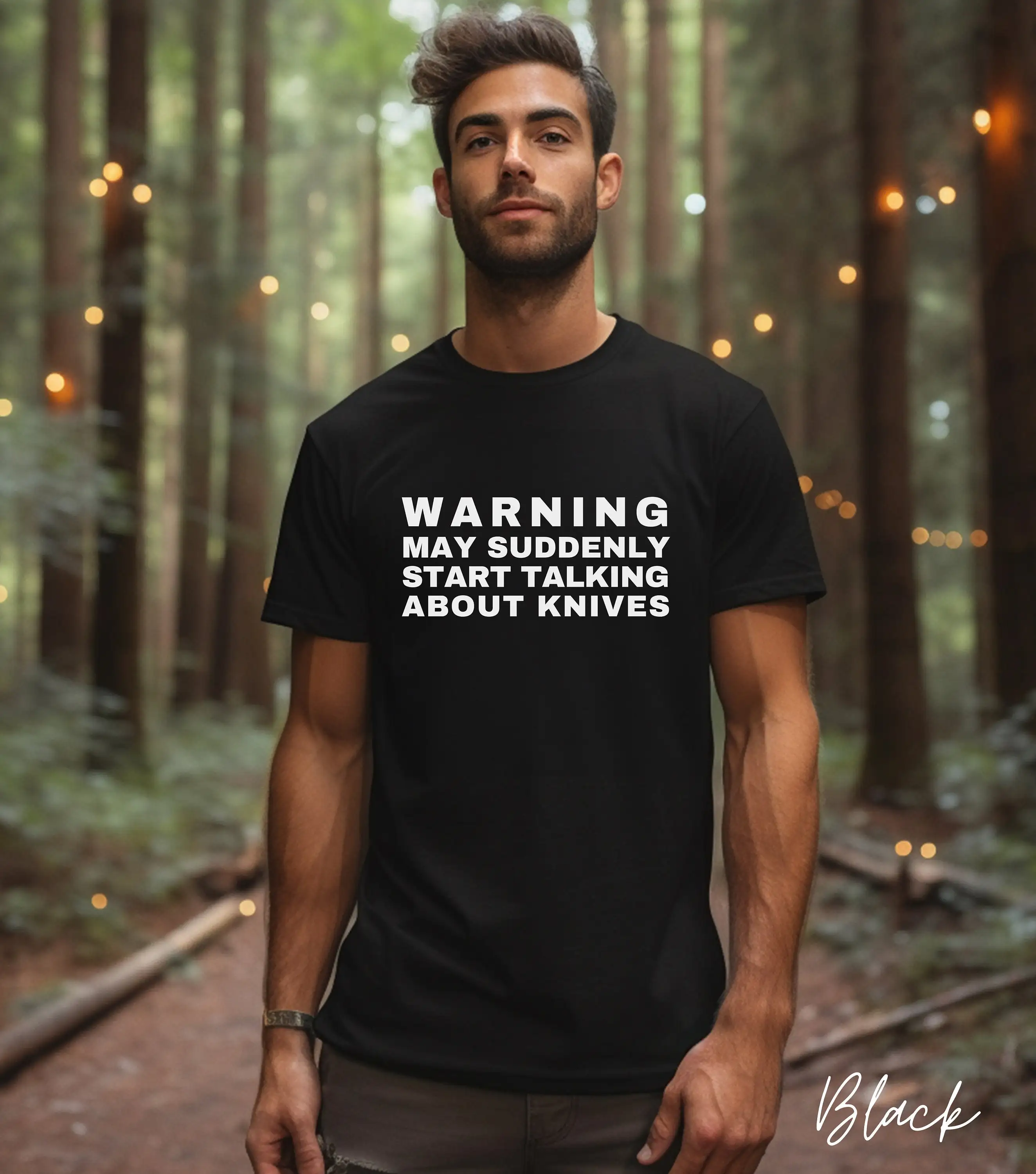 Knife Lover Bella Canvas T Shirt FREE Express Shipping forge blacksmithing knifesmith blacksmith ABS Master Smith fire forged