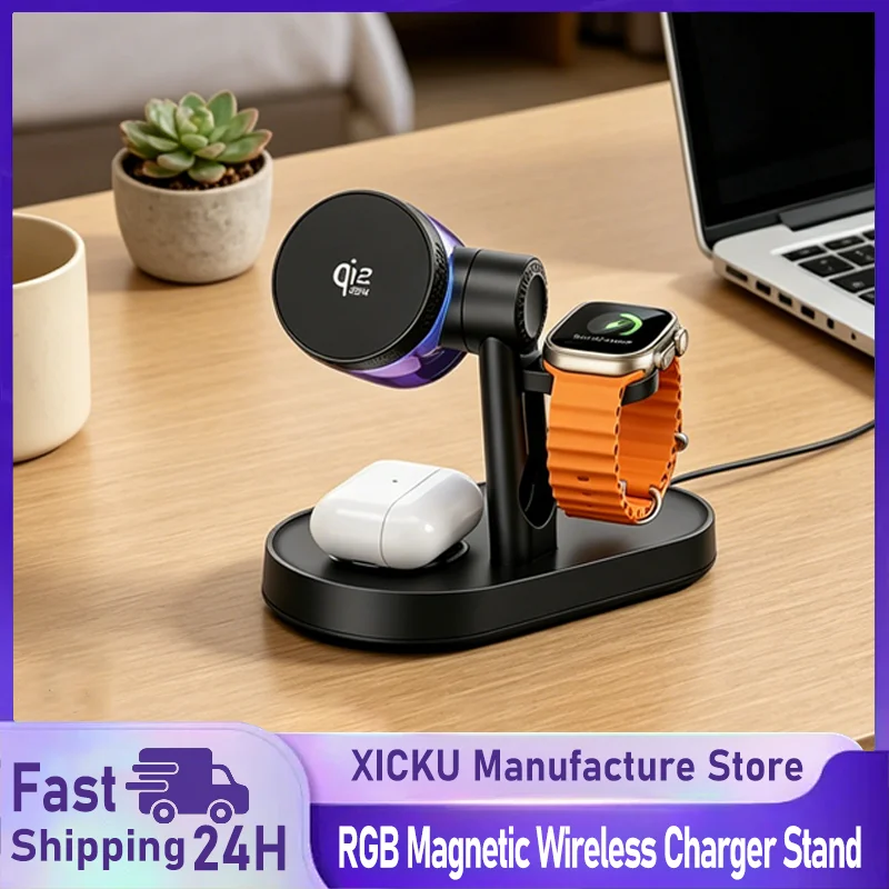 qi2-25w-53-bluetooth-speaker-25w-magnetic-fast-wireless-charger-with-alarm-clock-for-iphone-17-12-pro-max-apple-watch-airpods