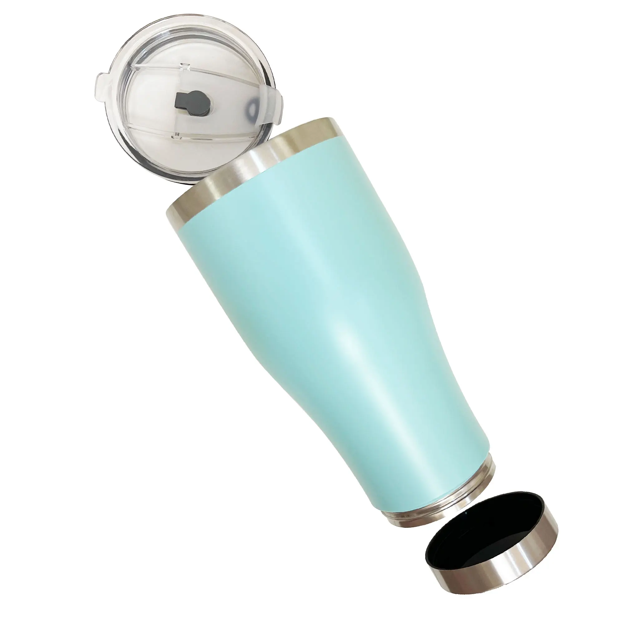 Stainless Steel Coffee Mug Tumbler Diversion Safe Water Bottle Stash Box Hidden Bottom Storage