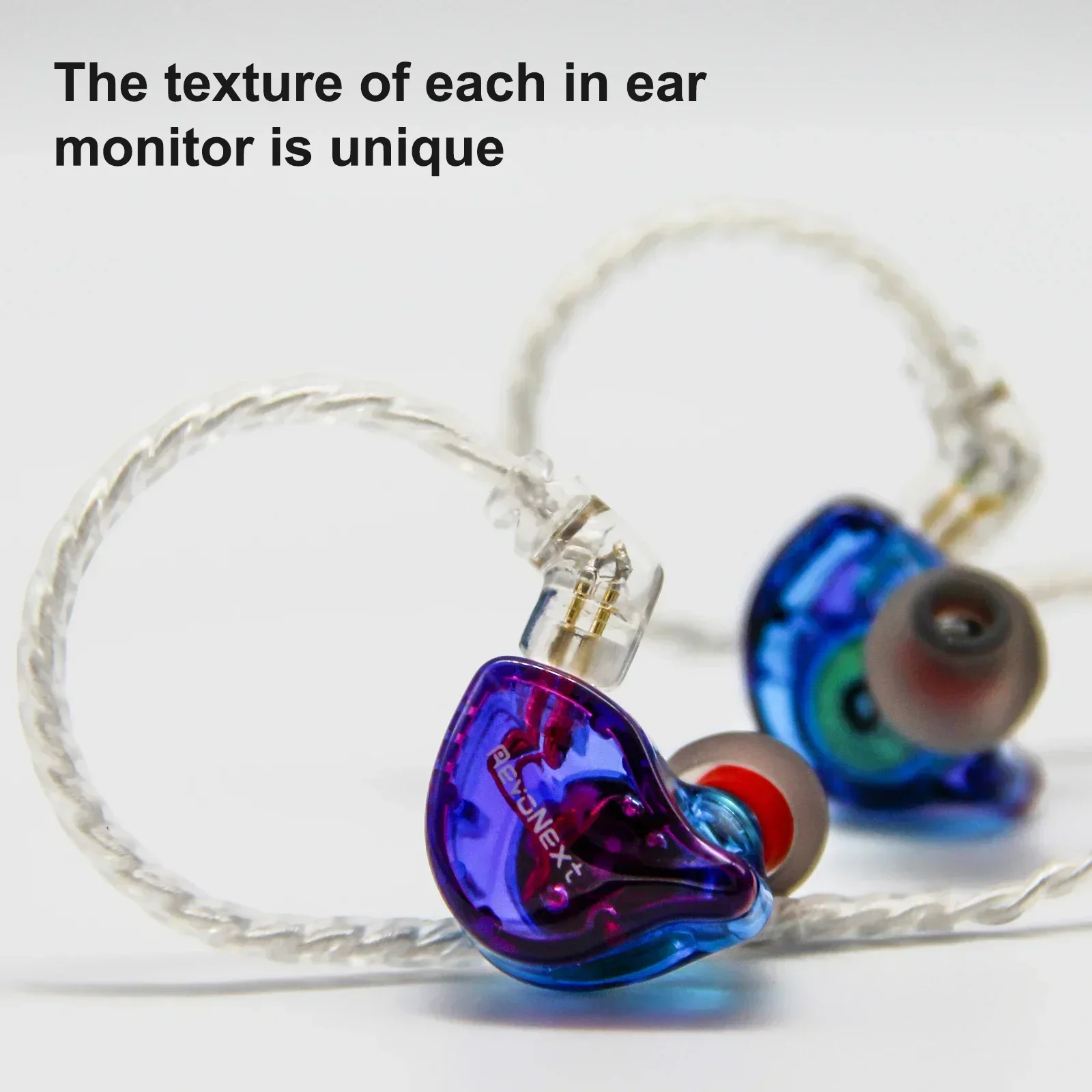 RevoNext RH-212 Dual Magnetic Dynamic HIFI in Ear Wired Earphone Monitors Headphones for Musicians Drummers Singers Earbuds IEMs