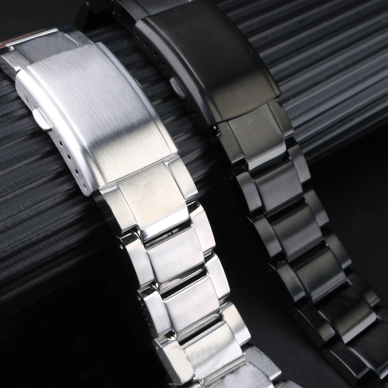 Solid Stainless steel Bracelet For G-SHOCK Casio Steel Heart GST-B200 Men's Sport Refined Steel Watchband Convex Watch Strap