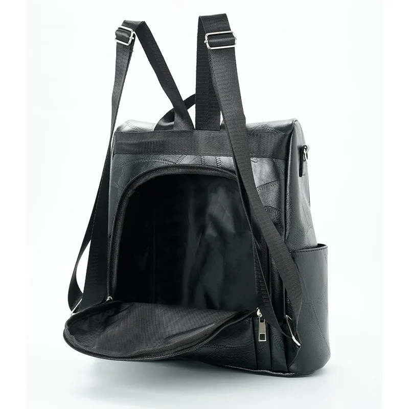 Anti-theft backpack Street outdoor large-capacity backpack Fashion versatile high-value backpack