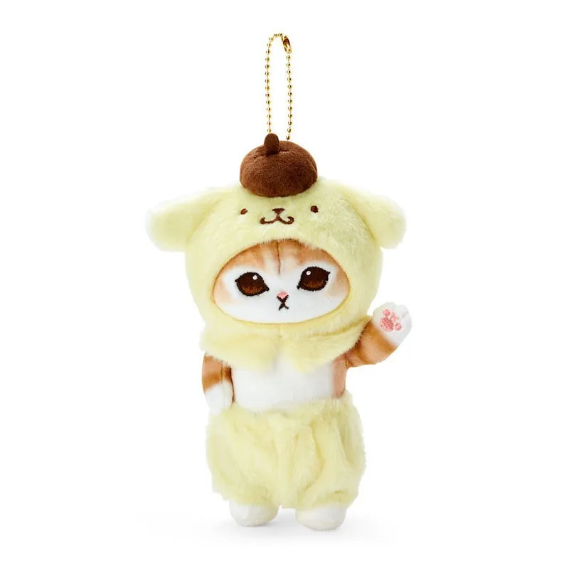13 cm Cartoon Amin Mofusand Plüsch Puppe Spielzeug Kuscheltiere Schlüsselbund Tasche Kleine Anhänger Behänge Weihnachten Geburtstag Geschenke – Detail 2