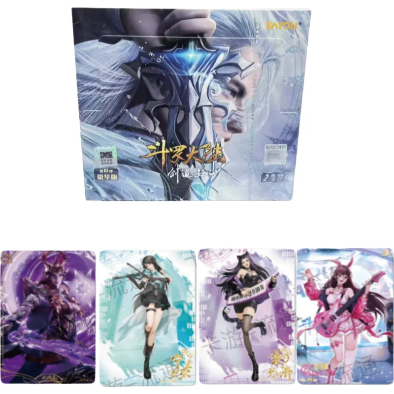 

НОВИНКА: Оригинальная коллекционная карточная аниме-серия KAYOU Douluo Dalu, Делюкс-издание, Том 10, Kendo Dust Heart, аниме-сувениры, подарки, целая коробка