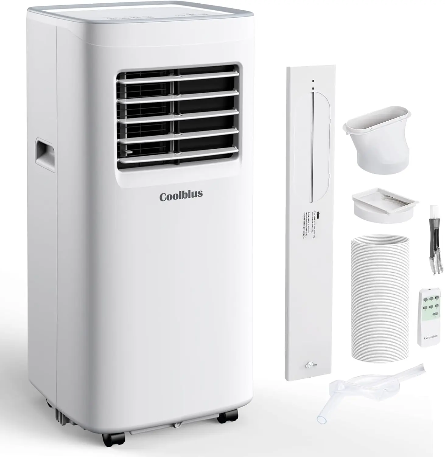 Conditioners Cool Up to 450 Sq.Ft,3-in-1 AC Unit with Remote Control/LED Display/Installation Kits