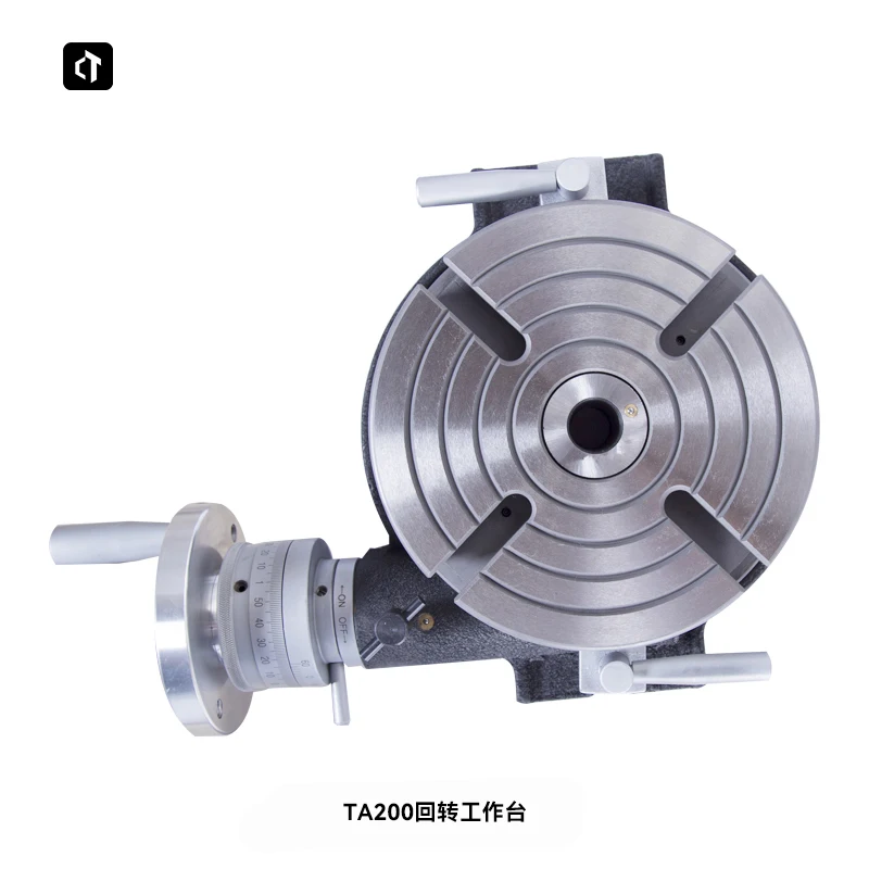 

8-Inch Horizontal Rotary Milling Machine Tool Accessories Drilling and Milling Machine Rotary Table