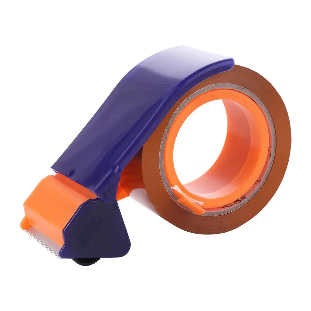 포장 도구 편리한 테이프 디스펜서 플라스틱 철제 테이프 커터 홀더 DIY 5cm 6cm 박스 밀봉기 익스프레스 포장