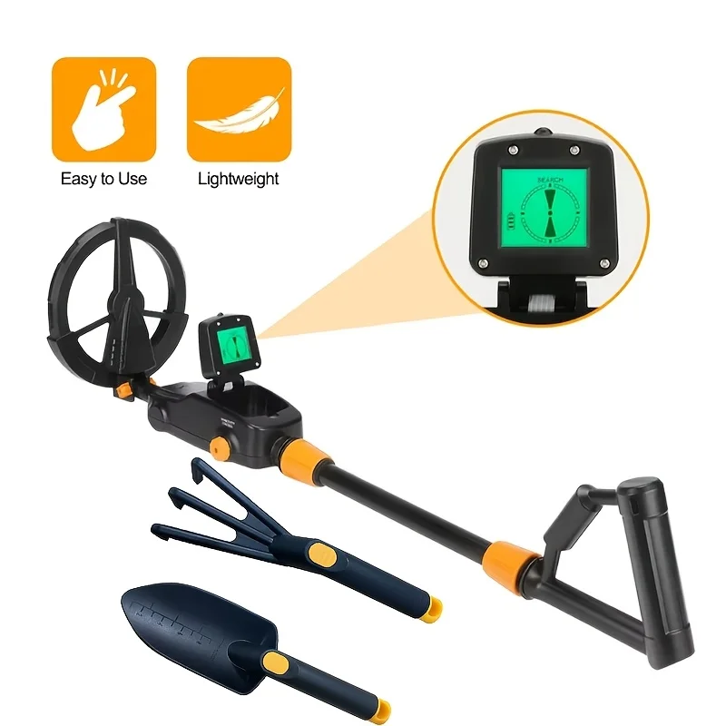 TTAKA7 7,4 Zoll wasserdichte Kinder metall detektoren Gold detektor leichte Such spule (24 "-35") einstellbarer Metall detektor für Junior 3