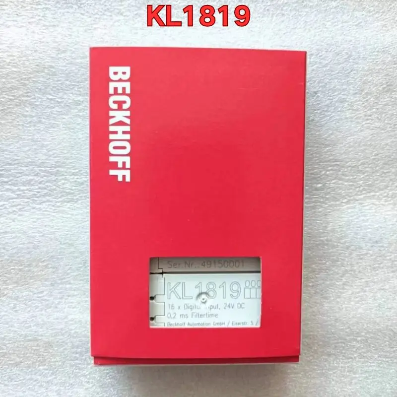 New PLC module KL1819