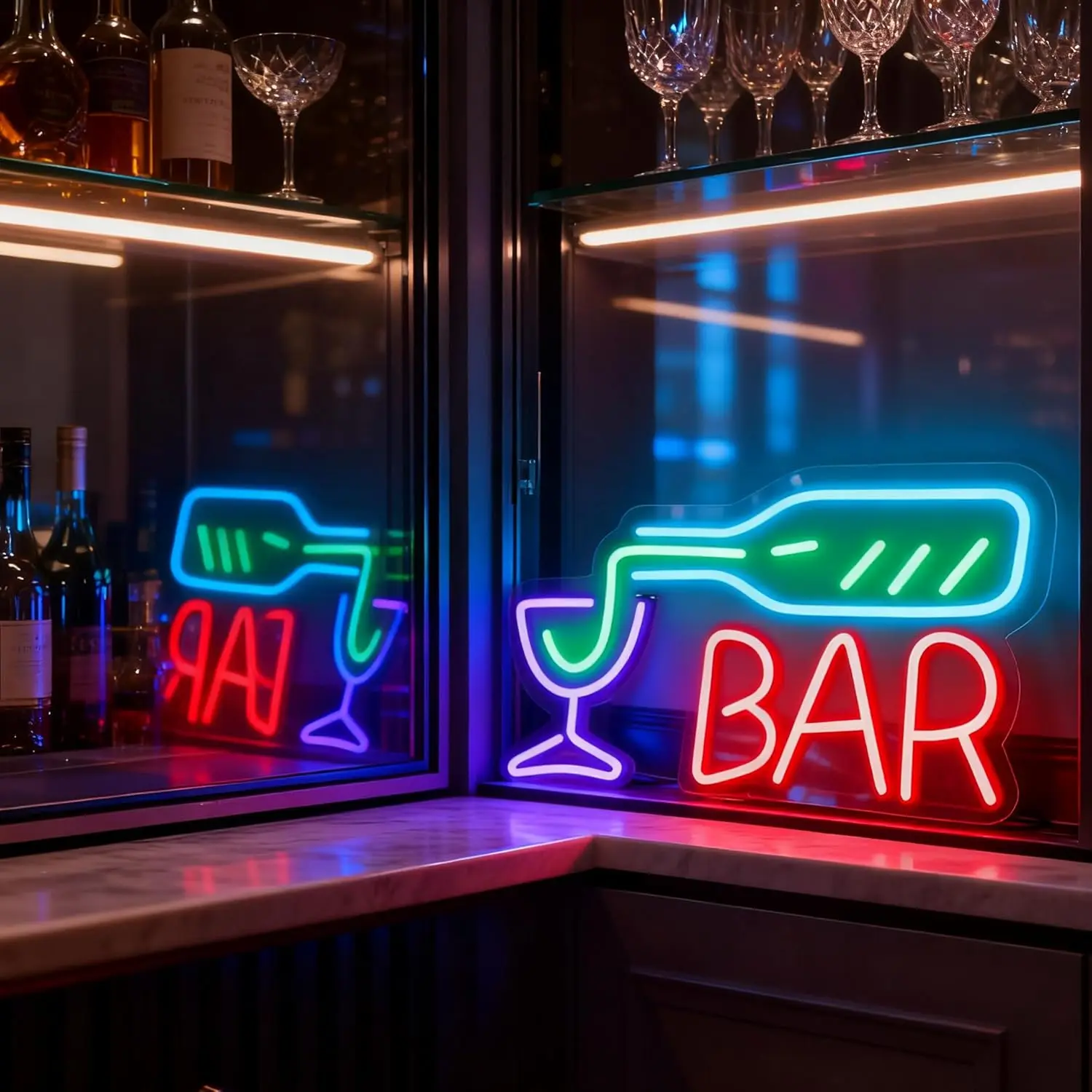 Custom LED Neon Sign Bar Salon Business Logo Personalized Room Decor Led Lighting for Birthday Party Wedding Dropshipping