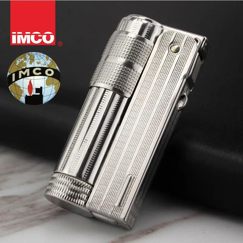 IMCO-Vintage Stainless Steel gasoline Cigarette Lighters 6700 Nostalgic Global Version Lighter