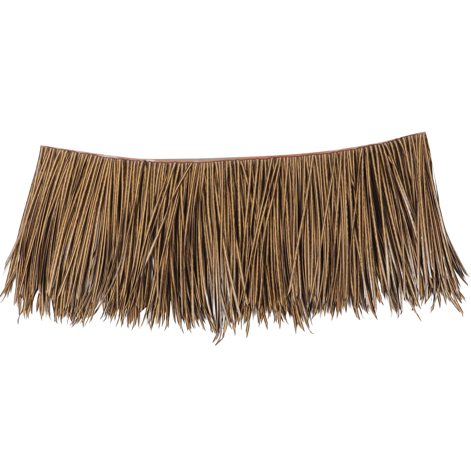 

Simulated Thatch Roll Lifelike Artificial Thatch Roof Windproof Sunproof Rainproof Garden Patio Tiki Bar Landscaping Decor