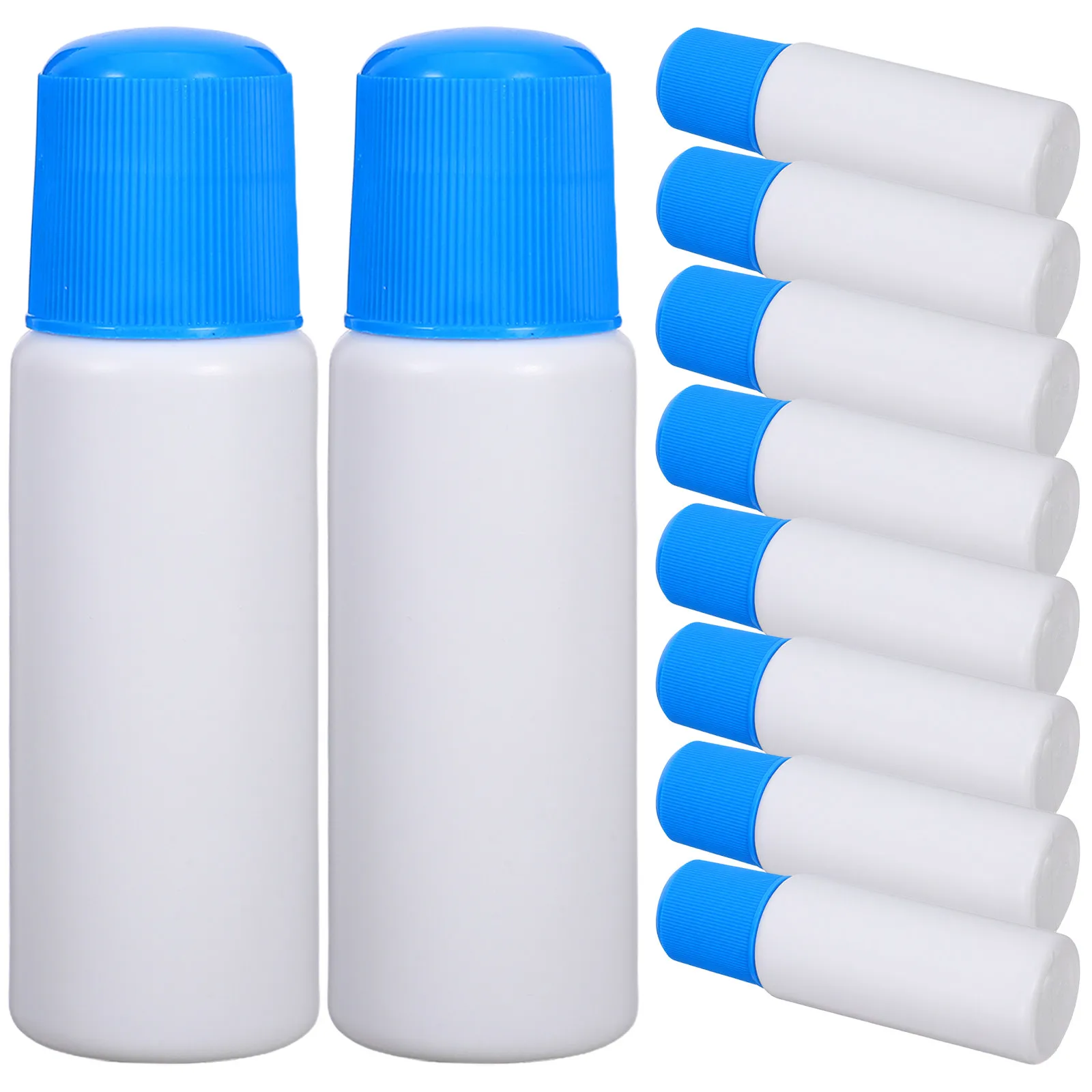 

10Pcs Refillable Sponge Applicator Bottle 50Ml Plastic Liquid Dispensing Bottle for Essential Oils Medication Perfume Hair Dye