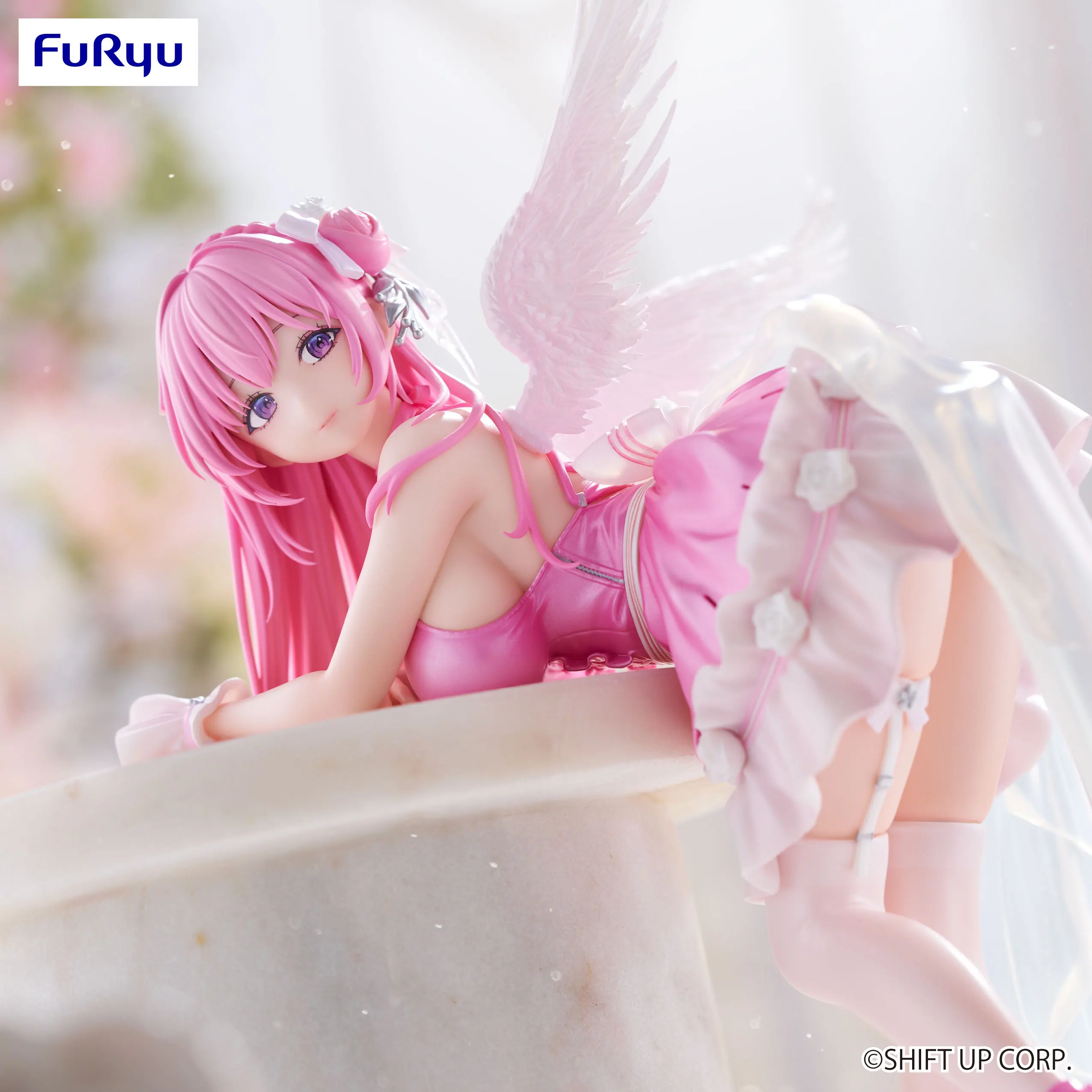 Disponibile FuRyu NIKKE Dorothy Noodles istantanei Desktop Ornamenti carini Bambole Anime Action Figure Toy Regalo Collezione di modelli