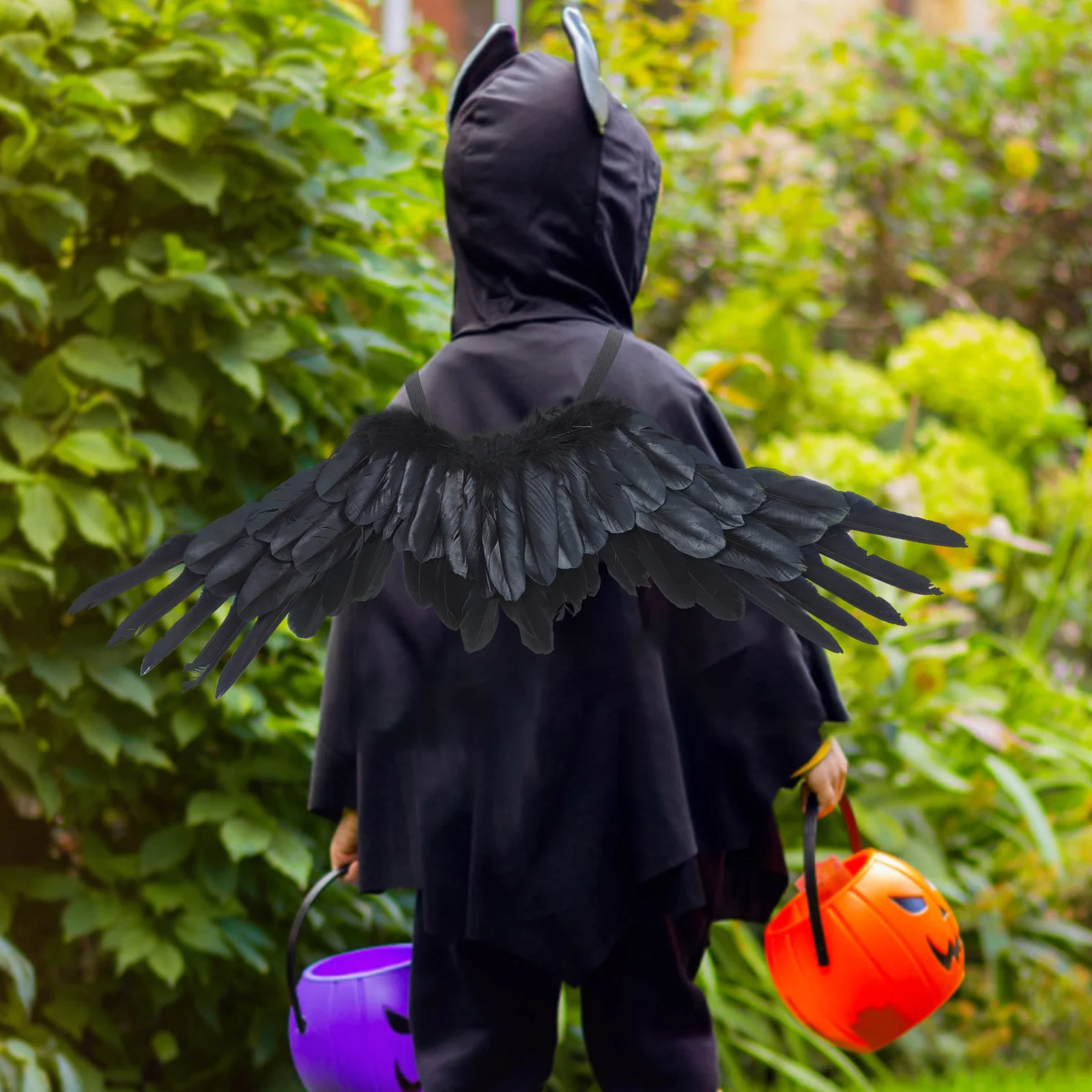 

Wings For Premium Halloween Cosplay Costume Party Stage Performance Decoration Wing Accessory Swallows