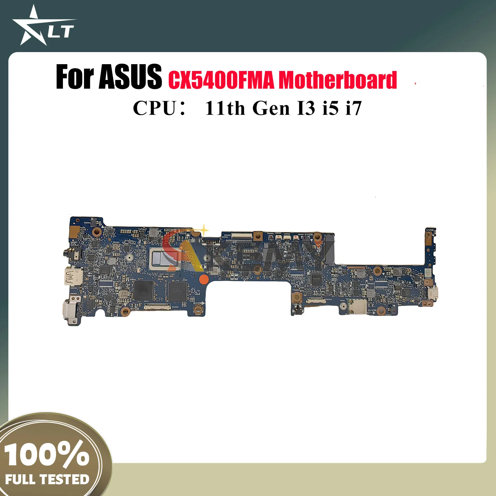 

CX5400FMA Материнская плата для ноутбука ASUS Chromebook Flip CX5 CX5400F CX5400FMA Материнская плата с 11-го поколения I3 i5 i7 100% тестирование OK stk