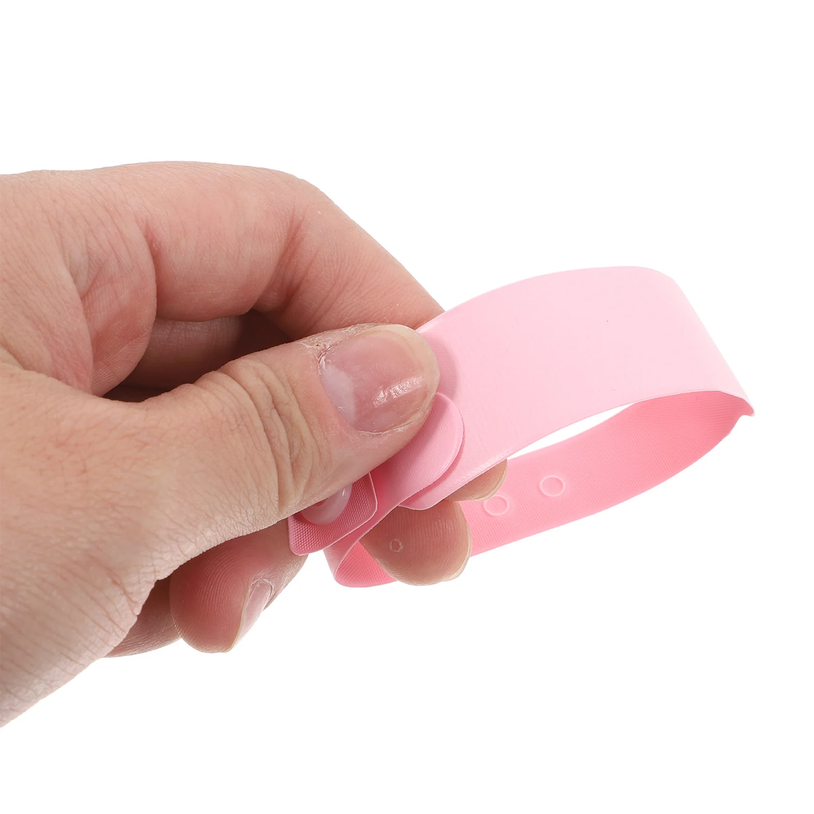 100 قطعة من الأساور المخصصة لحديثي الولادة من مادة PVC يمكن التخلص منها أساور طبية مقاومة للماء أربطة تحديد المريض قابلة للكتابة