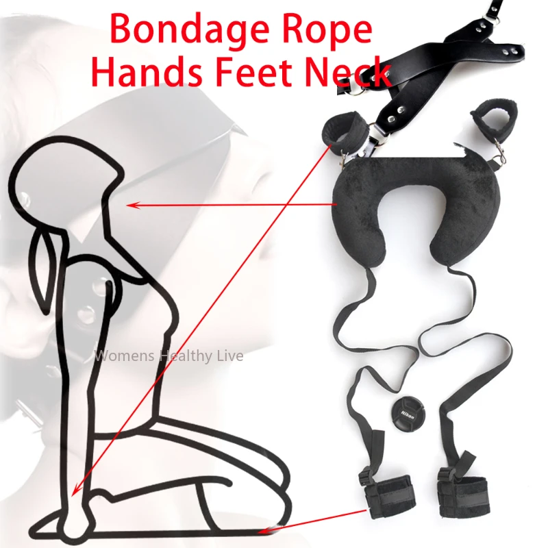 BDSM Sex Swing Split Leg Strap Cushion Adult Erotica Toys Couple Stimulation Game Aids for Man Woman Tooy Lock Rope Intimate Set