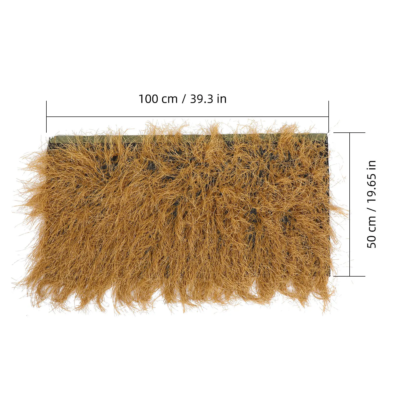 Picture 7: Artificial Roof Thatch Grass Micro Garden Rug Simulated Thatch Roof Shade Thatch Roof ornament Garden Patio Cover Decoration