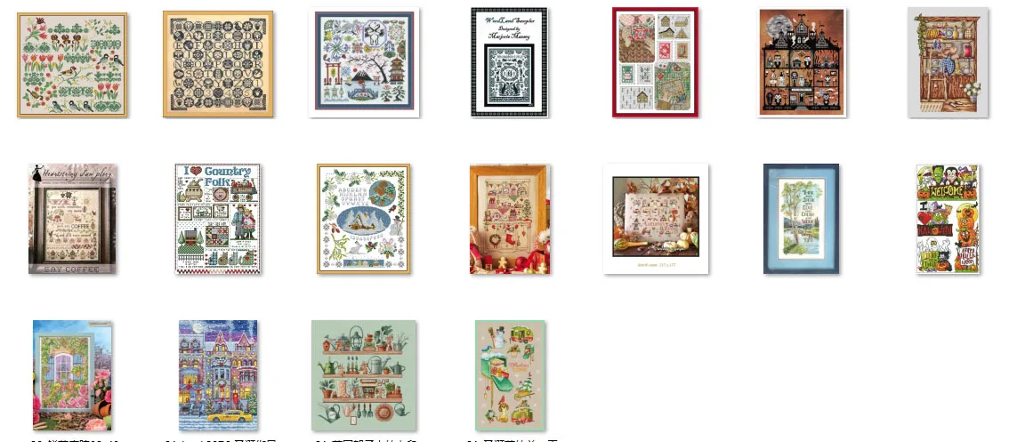 

DIY needle Cross Stitch Set Counted Cross Stitch Kit 28ct 14ct 32ct Metallic aida Warm Christmas Season 31-38