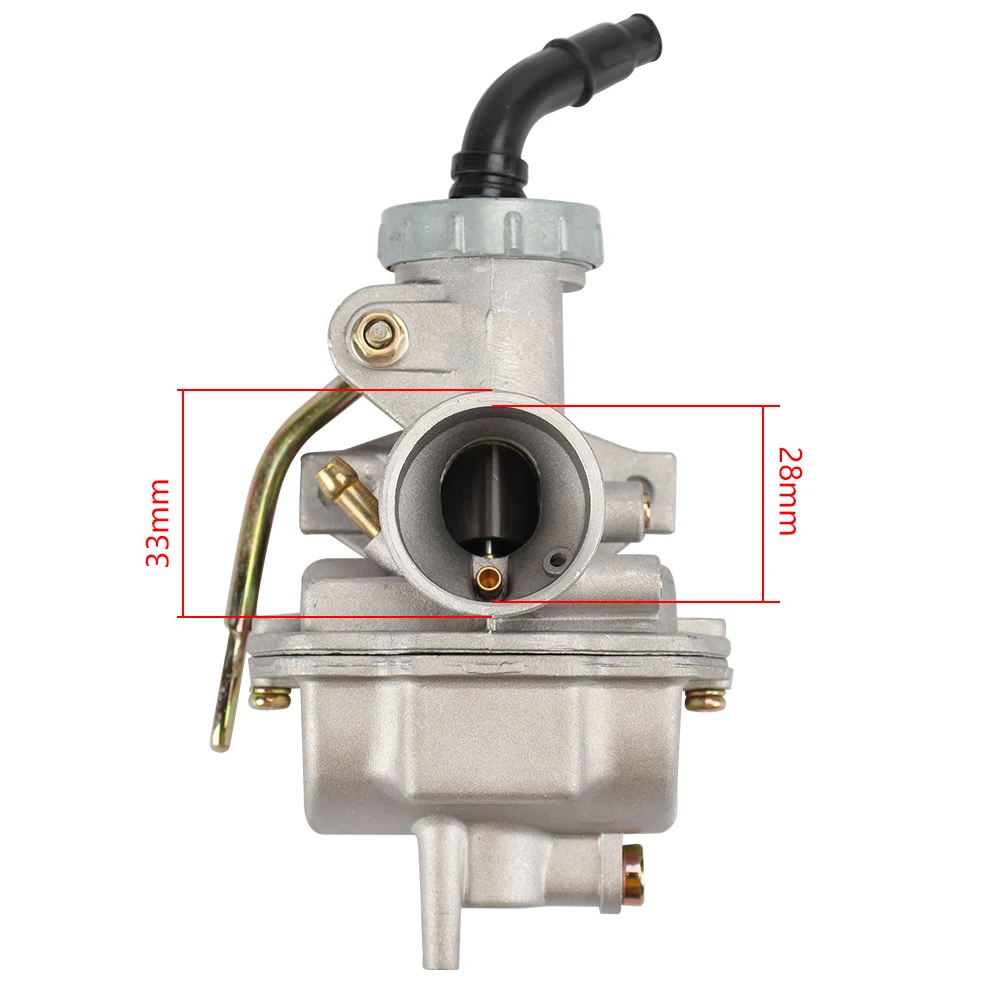 PZ20 Motocycle Carburetor for 50CC 70CC 90CC 110CC 125CC 4 Stroke Engine ATV UTVs Pit Dirt Bike with Air Fuel Filter view 2