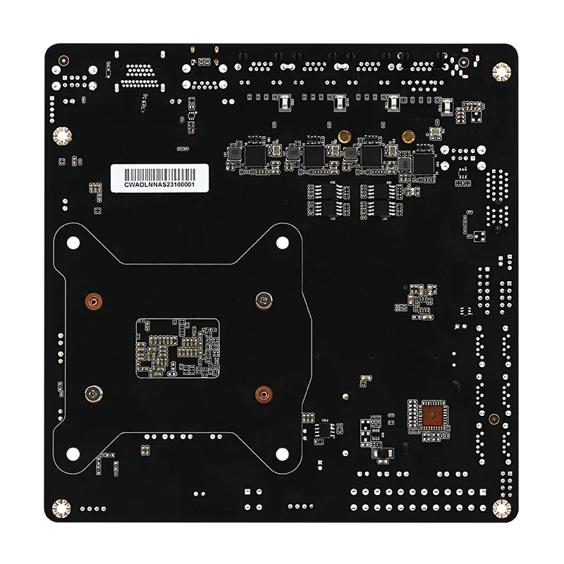 N100/i3-N305 6 Bays NAS Motherboard 4x 2.5GNetwork Card 6x SATA3.0 2x M.2 NVMe DDR5 17x17 Mini ITX Motherboard With PCIE DIY NAS