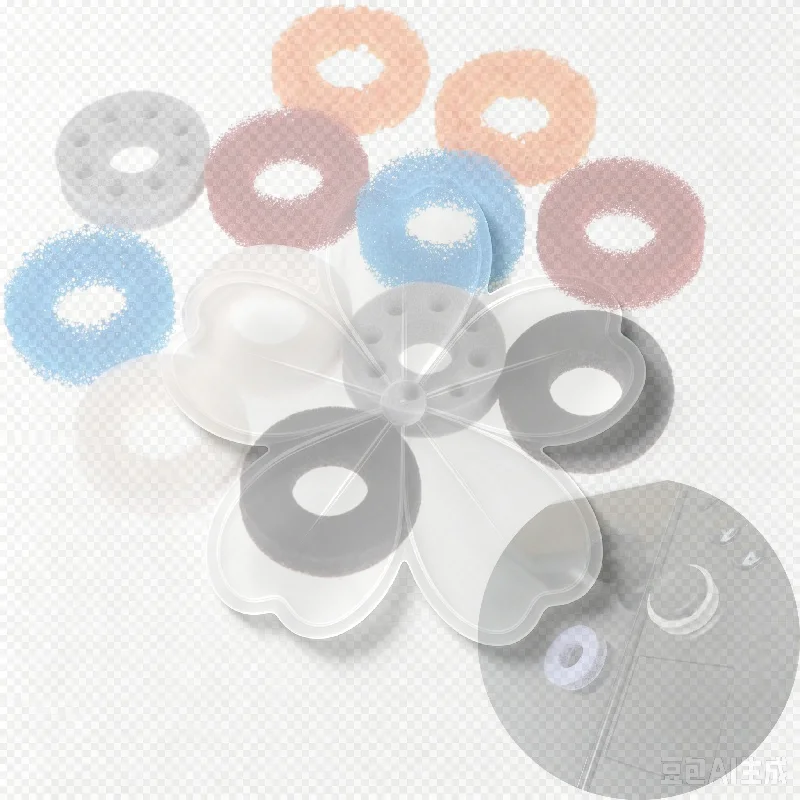 6/8/12Pcs Motion Control Sponge Rings Precision Target Rings For Switch PRO Game Controller Gamepad Aim Assist Rings