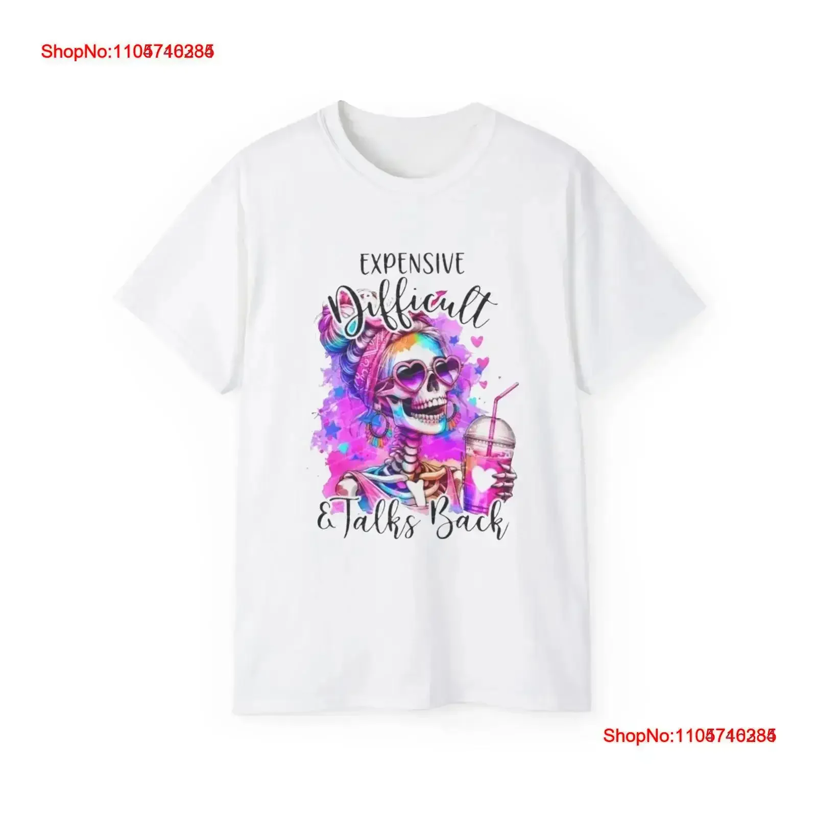 Expensive Difficult and Talks Back Ultra Cotton T Shirt vintage Washed streetwear Stylish designer clothes Casual Stretched