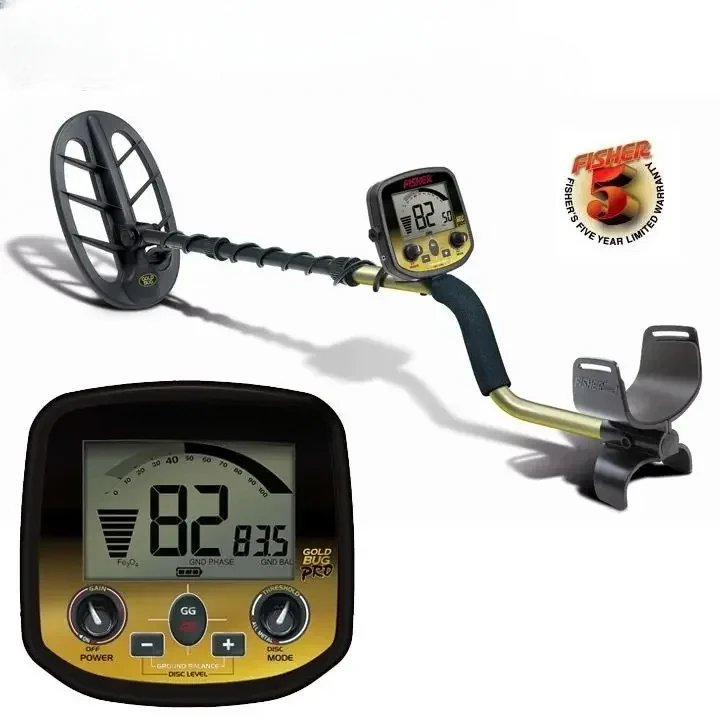 For Professional Underground Metal Detector Digger Long Distance Double Coin